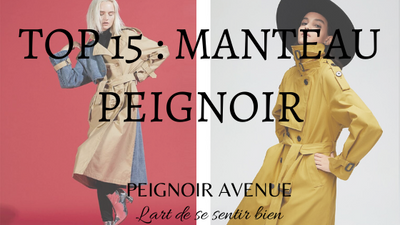Top 15 manteau peignoir : tendance 2023-2024