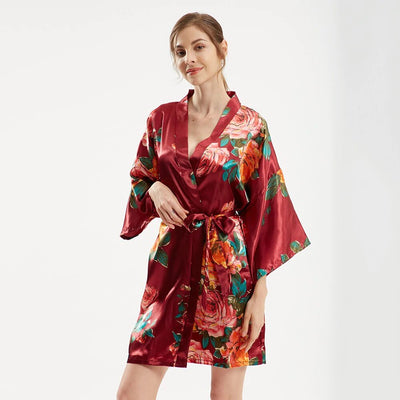 Kimono Court Rouge