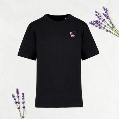 T-Shirt Homme Oversize Noir 100% Coton-Peignoir Avenue