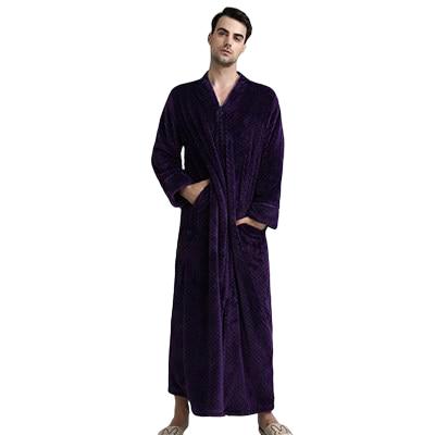 Robe de Chambre Violette Homme