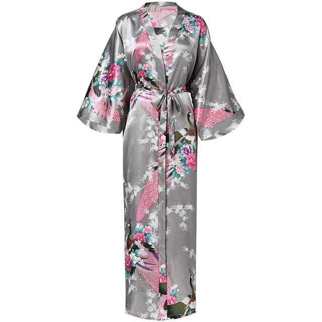 Kimono de Nuit Longue – Peignoir Avenue