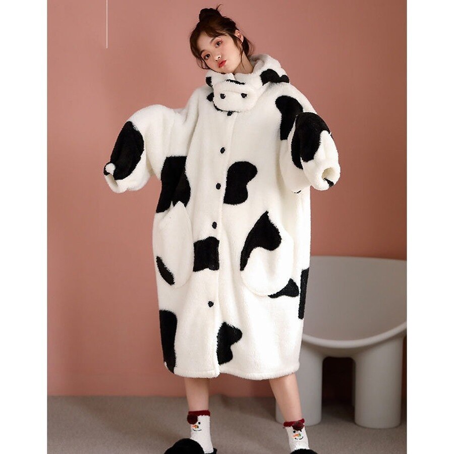 Robe de Chambre Vache Peignoir Avenue